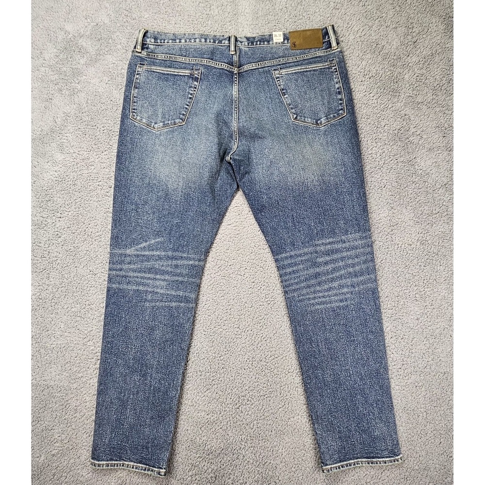 Todd Snyder Men's Slim Fit Jeans 38x32 Medium Indigo Stretch Denim NWT